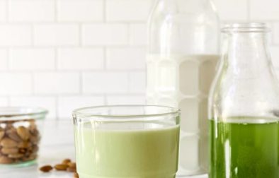Зеленое Миндальное Молоко