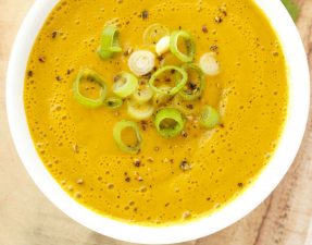 Сыроедческий Морковно-Авокадный Суп