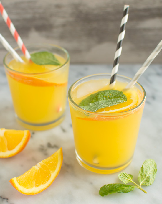 Сыроедческий Апельсиново-Кокосовый Напиток