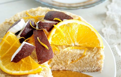 Как приготовить Тыквенно апельсиновый пирог из слоеного теста готового просто рецепт пошаговый
