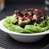 Салат из Авокадо и Красных Водорослей