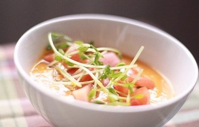 Сыроедческий Томатно-Морковный Суп