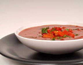 Сыроедческий Суп из Красного Болгарского Перца