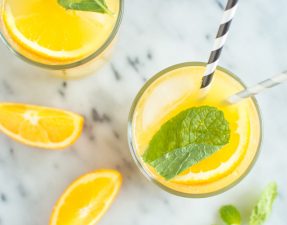 Сыроедческий Апельсиново-Кокосовый Напиток